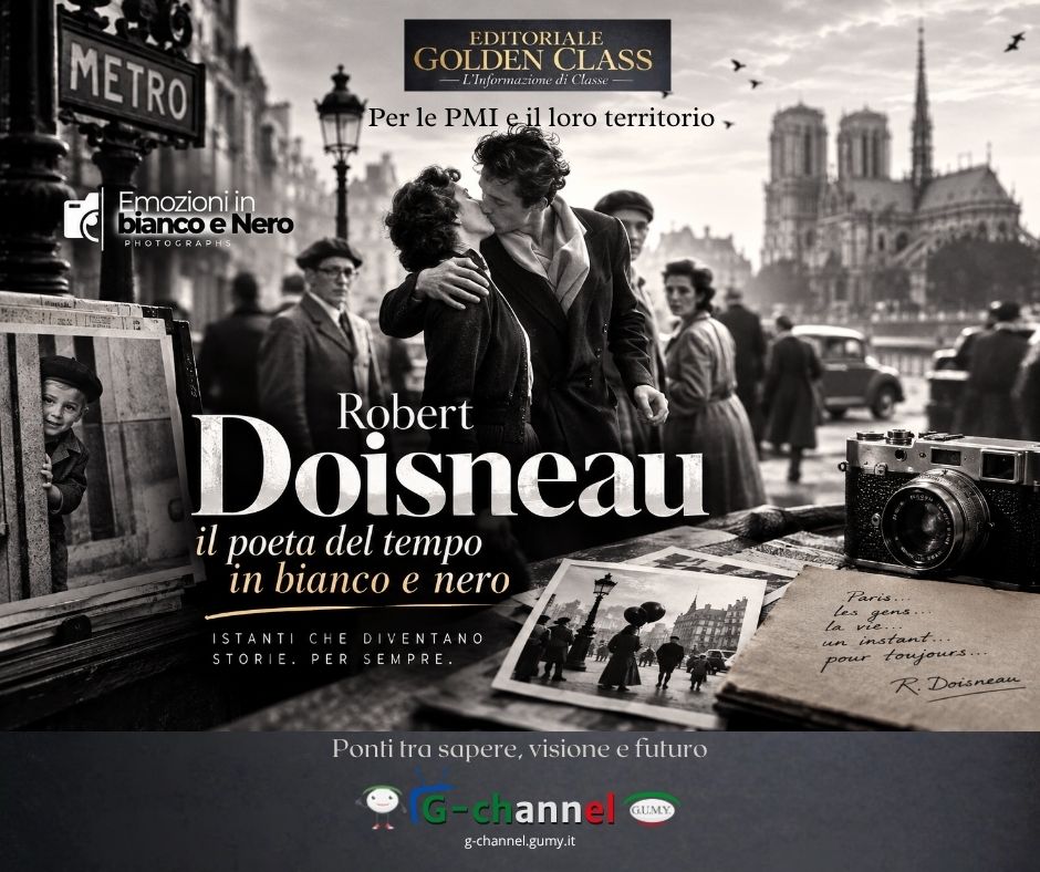 Robert Doisneau, il poeta del tempo in bianco e nero